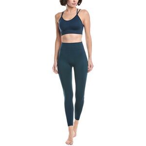 Phat Buddha Womens 2Pc Bra & Legging Set, Blue